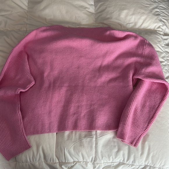 PINK NORDSTROM SWEATER - Picture 4 of 4